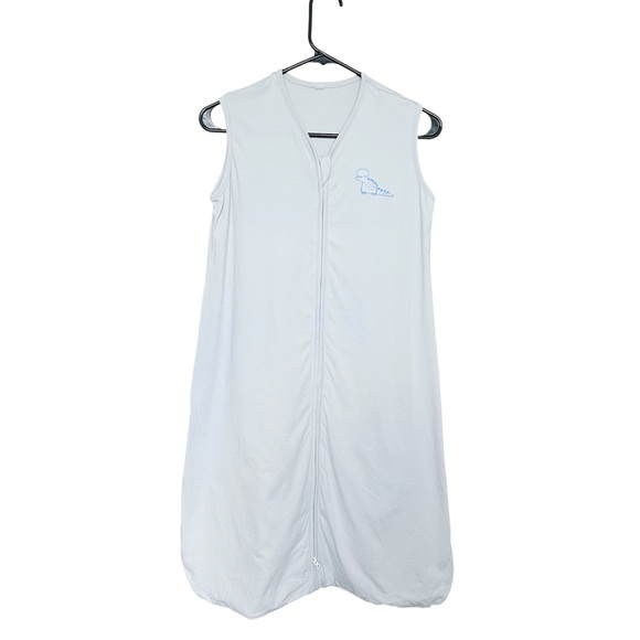 Tillyou Sleep Sack 18-24 Months    SZ XL Light Blue Zip Up Toddler Nap Comfort - Picture 1 of 8